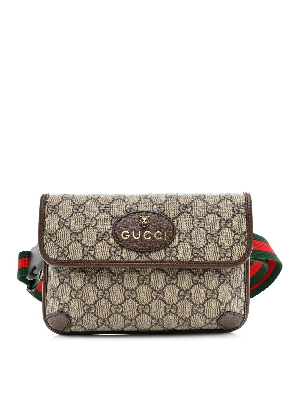 Gucci Gg Supreme Neo Vintage Web Belt #254654G12B